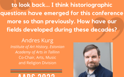A Chance to Reflect at AABS 2022: Interview with Andres Kurg