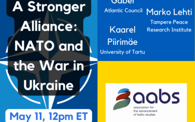 Webinar: A Stronger Alliance: NATO and the War in Ukraine
