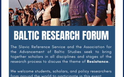 2023 Baltic Research Forum to be held October 12-13