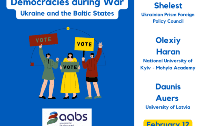 Webinar: Democracies during War: Ukraine and the Baltic States